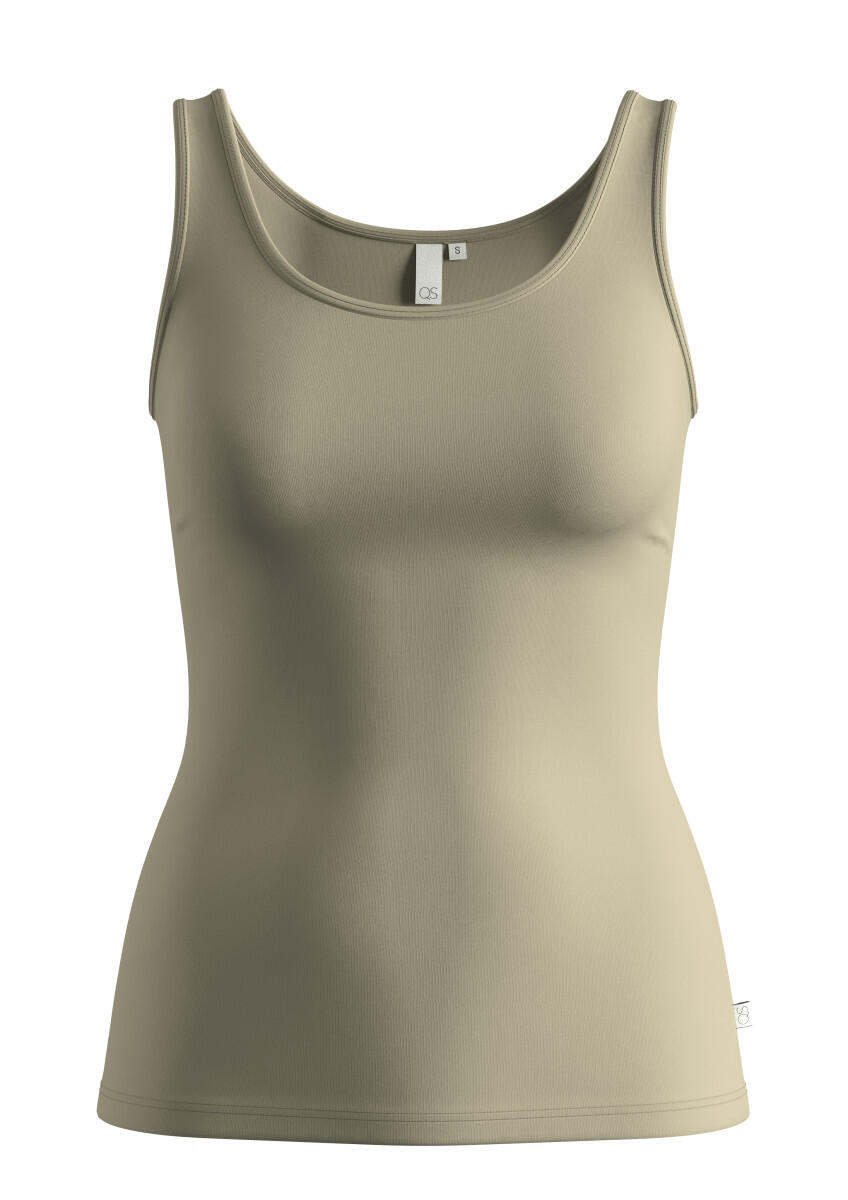 Q/S designed by - Top aus Baumwolljersey grün - Gr. - L von Q/S designed by