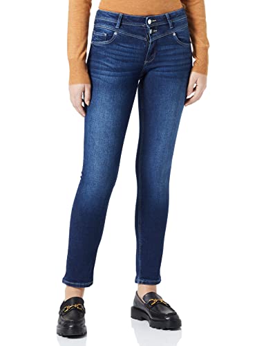 Q/S designed by Women's 2119190 Jeans, Fit: Catie Slim Leg, Blau, 38/36 von Q/S designed by