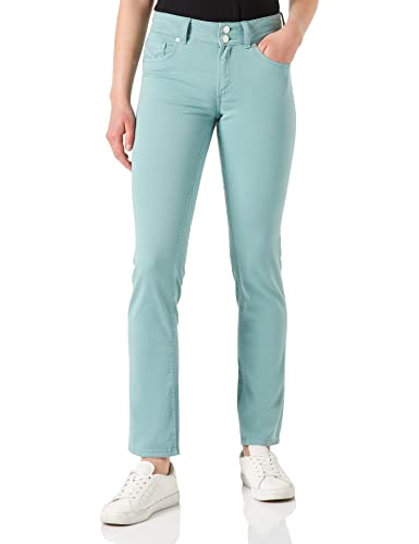 Q/S designed by Women's Hose Lang Pants Long Catie Slim Leg, Minze, 32 / 30 von Q/S designed by