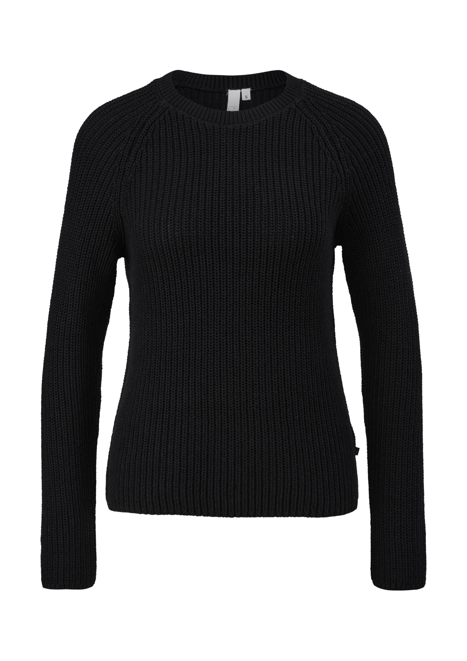 QS - Pullover aus Strick, Damen, schwarz von QS