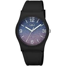 Q&Q WATCHES Damen Analog-Digital Quarz Uhr mit Gummi Armband V27A-012VY von Q&Q ATTRACTIVE