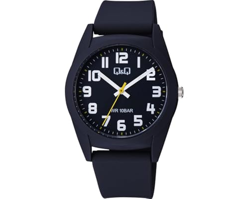 Q&Q WATCHES Damen Analog-Digital Quarz Uhr mit Harz Armband V13A-004VY von Q&Q ATTRACTIVE