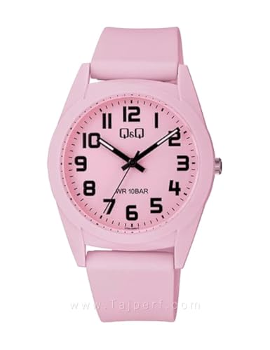 Q&Q WATCHES Damen Analog-Digital Quarz Uhr mit Harz Armband V13A-006VY von Q&Q ATTRACTIVE