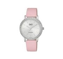 Q&Q WATCHES Damen Analog-Digital Quarz Uhr mit Leder Armband Q33B-003PY von Q&Q ATTRACTIVE