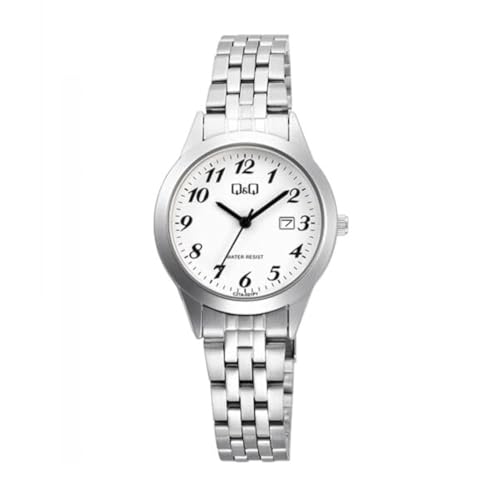 Q&Q WATCHES Damen Analog-Digital Quarz Uhr mit Urethan und Gummi Typ Gürteltyp Armband C27A-001PY von Q&Q ATTRACTIVE
