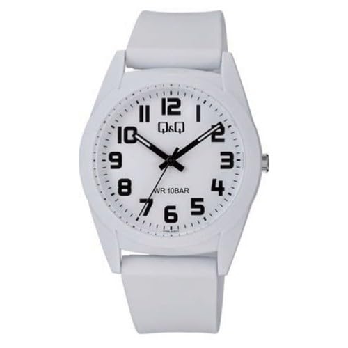 Q&Q WATCHES Herren Analog-Digital Quarz Uhr mit Harz Armband V13A-003VY von Q&Q ATTRACTIVE