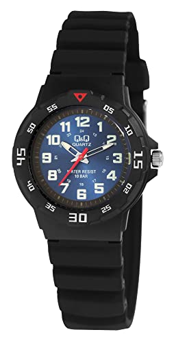 Q&Q Damen Analog Quarz Uhr mit Edelstahl Armband VR19J005Y von Q&Q