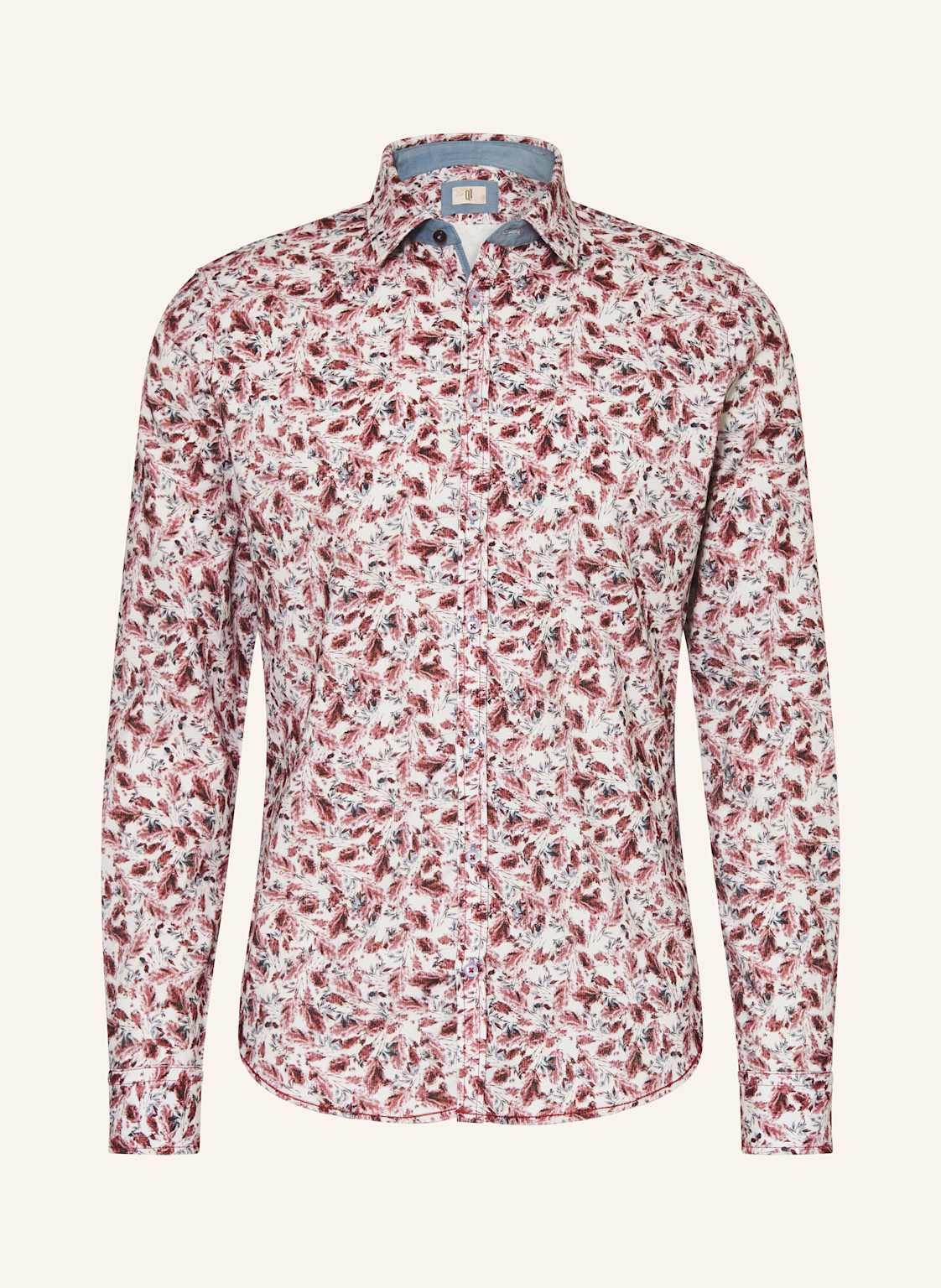 q1 Manufaktur Cordhemd Extra Slim Fit rot q1 Manufaktur Cordhemd Extra Slim Fit rot von Q1 Manufaktur