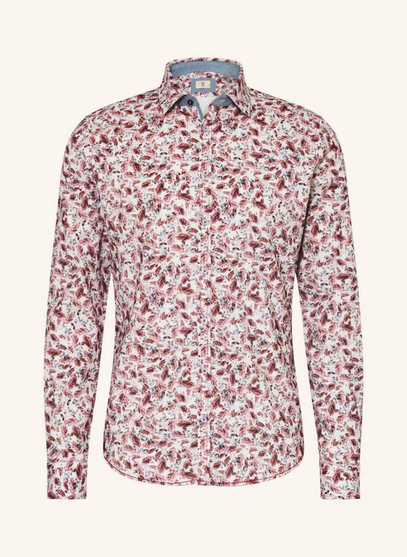 q1 Manufaktur Cordhemd Extra Slim Fit rot von Q1 Manufaktur