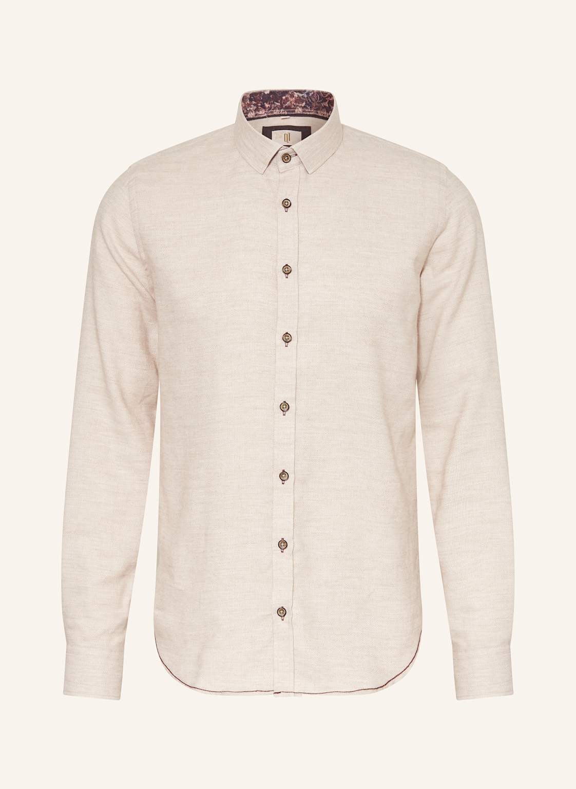 q1 Manufaktur Hemd Regular Fit beige q1 Manufaktur Hemd Regular Fit beige von Q1 Manufaktur