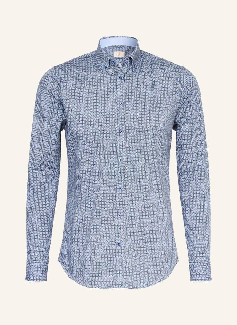 q1 Manufaktur Hemd Volker Extra Slim Fit blau von Q1 Manufaktur