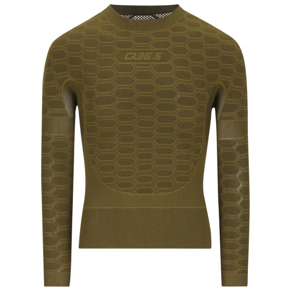 Q36.5 - Base Layer 3 Longsleeve - Kunstfaserunterwäsche Gr S/M oliv von Q36.5