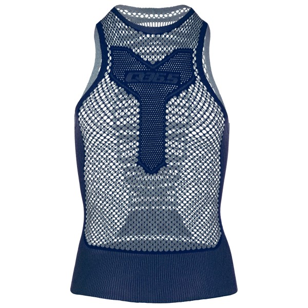 Q36.5 - Base Layer Zero Mesh - Radunterhemd Gr XXS/XS blau/grau von Q36.5
