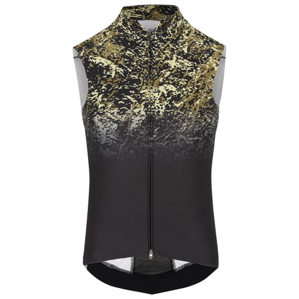 Q36.5 - Gregarius Hybrid Alpi Camo Vest - Fahrradweste Gr S grau von Q36.5