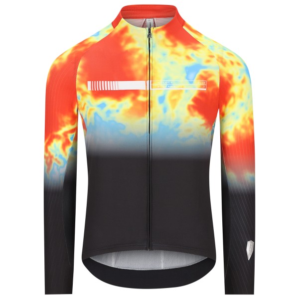 Q36.5 - Gregarius Hybrid Light Veloce Club L/S Jersey - Radtrikot Gr S bunt von Q36.5