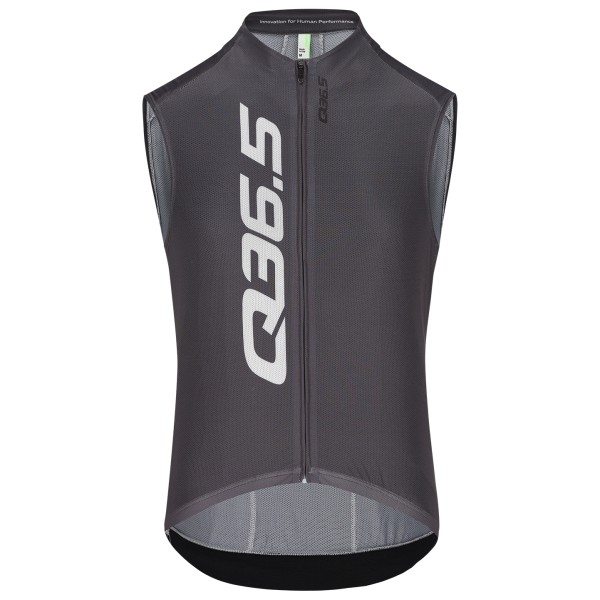 Q36.5 - Gregarius Signature Sleeveless Jersey - Rad Singlet Gr XXL grau von Q36.5