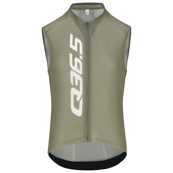 Q36.5 - Gregarius Signature Sleeveless Jersey - Rad Singlet Gr XXL oliv von Q36.5