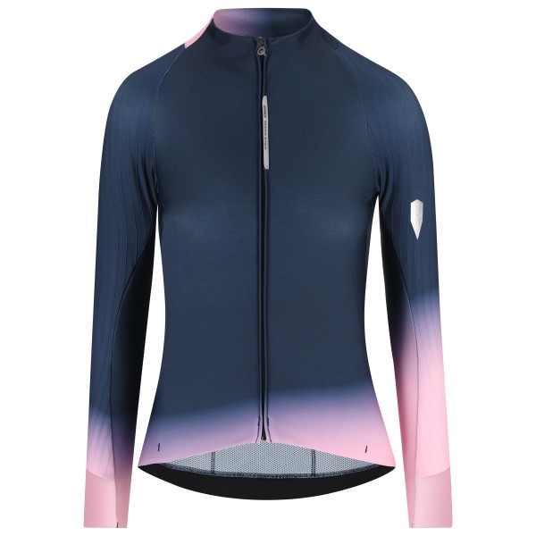Q36.5 - Women's Gregarius Hybrid Collar Fade L/S Jersey - Radtrikot Gr M blau Q36.5 - Women's Gregarius Hybrid Collar Fade L/S Jersey - Radtrikot Gr M blau von Q36.5