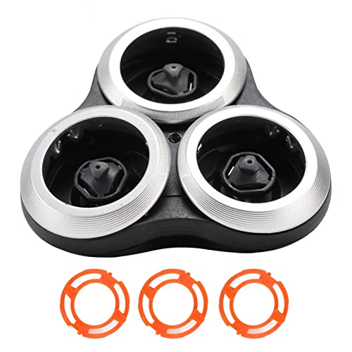 QANYEGN Ersatz-Rasierer köpfe, Ersatz-Dreh köpfe für S9000 SH70 S7710 SH90 RQ11 RQ12 S7000 Elektro rasierer von QANYEGN