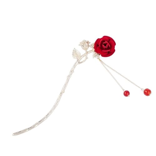 Vintage Chinesischer Haarnadelstab, Legierung Rose Haarspange for Frauen Haarstab for Mädchen Haarnadeln Haarschmuck Haarnadeln Haarschmuck Stab Vintage Chinesischer Haarnadelstab, Legierung Rose Haarspange for Frauen Haarstab for Mädchen Haarnadeln Haarschmuck Haarnadeln Haarschmuck Stab von QAONEAY
