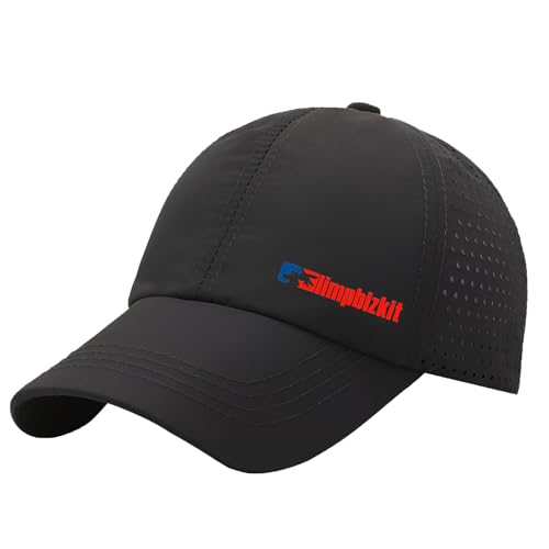 QATOBI Outdoor Basecap Für Herren Li-mp Bi.zk.it Lustiges,Freizeit Baumwolle Outdoor Trucker Cap,Sonnenschutz Trucker Cap Für Männer Frauen, Panel Cap(Black) von QATOBI