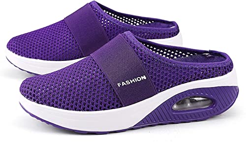 rackbone QAZW Luftkissen-Wanderschuhe, orthopädische Diabetiker-Wanderschuhe, orthopädische Schuhe für Damen, atmungsaktiv, lässige Luftkissen, Schlupfschuhe, Outdoor-Walking-Sneaker, G-41EU von rackbone