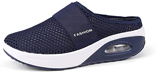 rackbone QAZW Luftkissen-Wanderschuhe, orthopädische Diabetiker-Wanderschuhe, orthopädische Schuhe für Damen, atmungsaktiv, lässige Luftkissen, Schlupfschuhe, Outdoor-Walking-Sneaker, J-43EU von rackbone