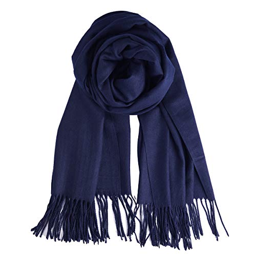 QBSM Schal Damen Warm Herbst Kaschmir Schals Für Damen & Herren Winterschal 20+ Farben Einfarbig & Pashmina Esprit von QBSM