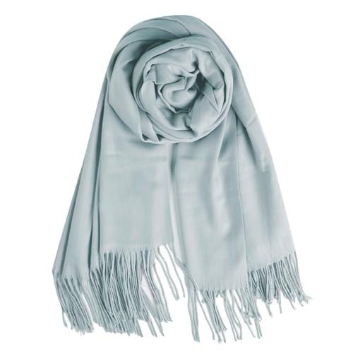 QBSM Schal Damen Warm Herbst Kaschmir Schals Für Damen & Herren Winterschal 20+ Farben Einfarbig & Pashmina Esprit von QBSM