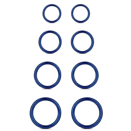 316L Edelstahl Piercing-Ring-Hingding-Nasen-Ringe-Hoop: 20g 18 g 16 g 14 g Frauen und Herrenkörper Pierecing Ring Segment Clicker Lippenringe Helix Knorpel-Rook-Ohrringe Durchmesser 6mm 8mm 10 mm 12mm 316L Edelstahl Piercing-Ring-Hingding-Nasen-Ringe-Hoop: 20g 18 g 16 g 14 g Frauen und Herrenkörper Pierecing Ring Segment Clicker Lippenringe Helix Knorpel-Rook-Ohrringe Durchmesser 6mm 8mm 10 mm 12mm von QBTZLATJ