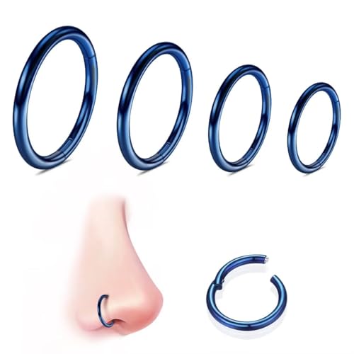316L Edelstahl Piercing-Ring-Hingding-Nasen-Ringe-Hoop: 20g 18 g 16 g 14 g Frauen und Herrenkörper Pierecing Ring Segment Clicker Lippenringe Helix Knorpel-Rook-Ohrringe Durchmesser 6mm 8mm 10 mm 12mm 316L Edelstahl Piercing-Ring-Hingding-Nasen-Ringe-Hoop: 20g 18 g 16 g 14 g Frauen und Herrenkörper Pierecing Ring Segment Clicker Lippenringe Helix Knorpel-Rook-Ohrringe Durchmesser 6mm 8mm 10 mm 12mm von QBTZLATJ