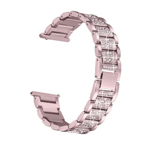 QBTZLATJ Ersatz Watch Straps Metal Watch Band Armband Bands Ersatzband Dimond Watch Bracelet Band Metal Relojes Inteligentes Para Mujer Watchband Edelstahllegierung von QBTZLATJ
