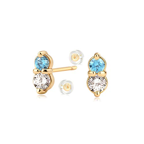 Women Hoop Ohrringe Perlen Ball Spike Star Diamond Sleeper Dangle Drop 14k gefüllt winziger Boho Beach Einfacher zartes handgefertigtes hypoallergenischer Schmuckgeschenk von QBTZLATJ