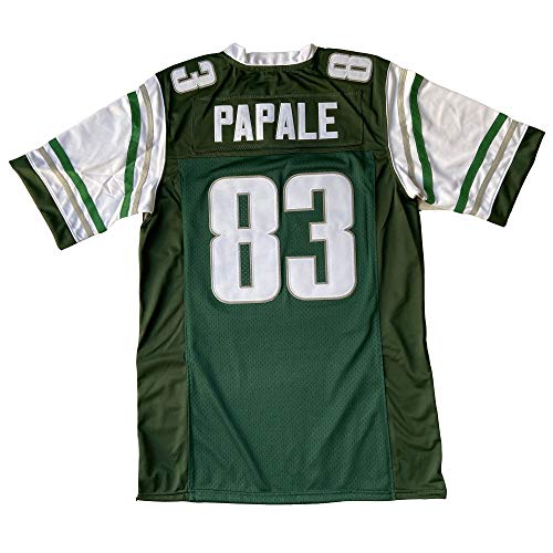 QCBW Herren Fußballtrikot 83 Vince Papale Invincible Film, genäht - Grün - XX-Large von QCBW