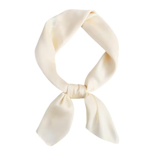 QEDBOJE Damen Elegante Seidentuch Seide Leicht Seidenschal Bandana Halstuch Kopftuch Schal Tuch Geschenk für Frauen (Einheitsgröße) von QEDBOJE