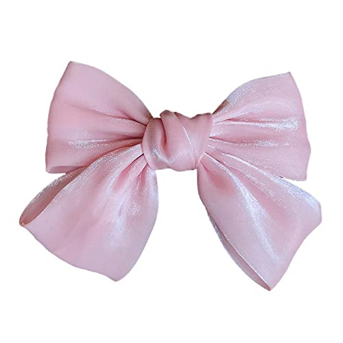 Mode Große Schleife Haarnadel Perlglanz Satin Haarnadeln Für Frauen Mädchen Trendy Zubehör Haar U2l4 Dame Haarspange Haarspange von QEOTOH