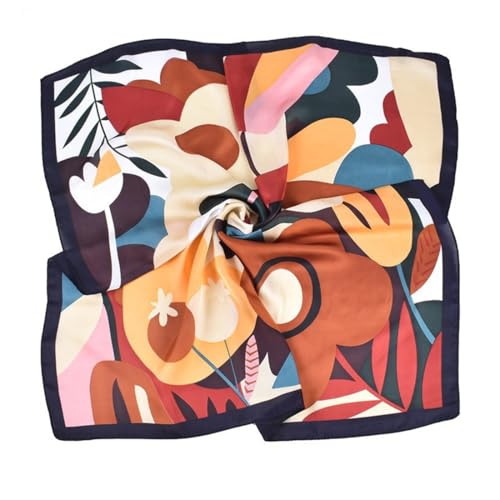 QEQSHQO Damen Satin Kopftuch Bandana Sommer Silk Head Scarf For Sleeping (70 * 70cm) von QEQSHQO