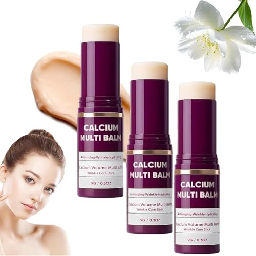 Baume Multi-Volume Calcium Crème Hydratante et Réparatrice Intensive Stick Collagène Anti-Rides Raffermissant Peau Yeux Cou Visage Baume Multi-Volume Calcium Crème Hydratante et Réparatrice Intensive Stick Collagène Anti-Rides Raffermissant Peau Yeux Cou Visage von QFFYFZAL