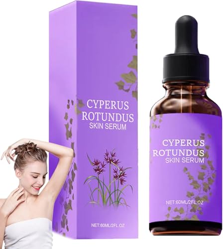 Cyperus Rotundus Hautserum Leichtes, beruhigendes und pflegendes Körperöl Cyperus Rotundus Öl zur Haarentfernung Feuchtigkeitsspendend und beruhigend Für alle Hauttypen von QFFYFZAL
