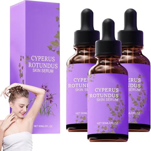 Cyperus Rotundus Hautserum Leichtes, beruhigendes und pflegendes Körperöl Cyperus Rotundus Öl zur Haarentfernung Feuchtigkeitsspendend und beruhigend Für alle Hauttypen von QFFYFZAL
