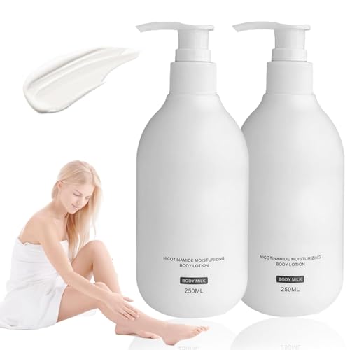 Körperlotion aus Korea: Aufhellende, aufhellende und feuchtigkeitsspendende Körperlotion. Feuchtigkeitsspendende und zarte Hautcreme. Tiefenwirksame Feuchtigkeitspflege gegen dunkle Flecken für alle H von QFFYFZAL