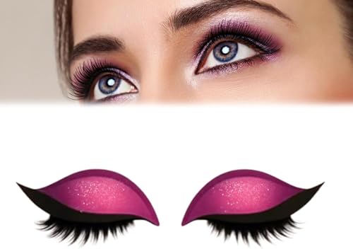 Lazy Eye Shadow Wimpernpflaster 2-in-1: Wiederverwendbare, bunte Lidschatten- und Wimpern-Make-up-Sticker. Natürliche, künstliche Wimpern. Make-up-Tool für alle Augentypen. Lazy Eye Shadow Wimpernpflaster 2-in-1: Wiederverwendbare, bunte Lidschatten- und Wimpern-Make-up-Sticker. Natürliche, künstliche Wimpern. Make-up-Tool für alle Augentypen. von QFFYFZAL