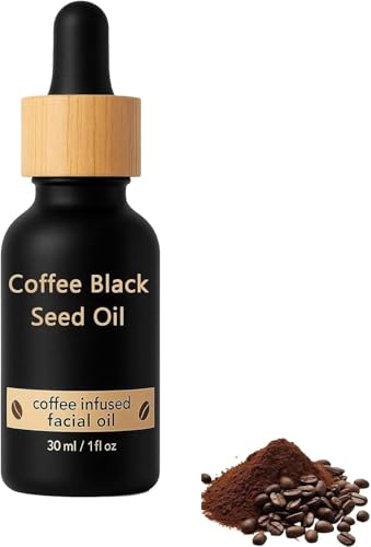 Skin Coffee Oil – Feuchtigkeitsspendende Gesichtsöl-Tropfen mit Kaffeegeschmack für alle Hauttypen. Mildert feine Linien und Fältchen. Für alle Hauttypen geeignet. von QFFYFZAL