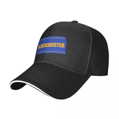 Basecap Blockbuster Video Baseball Cap Rugby Solar Hat Baseball Cap Herren Damen von QFLLQLFF