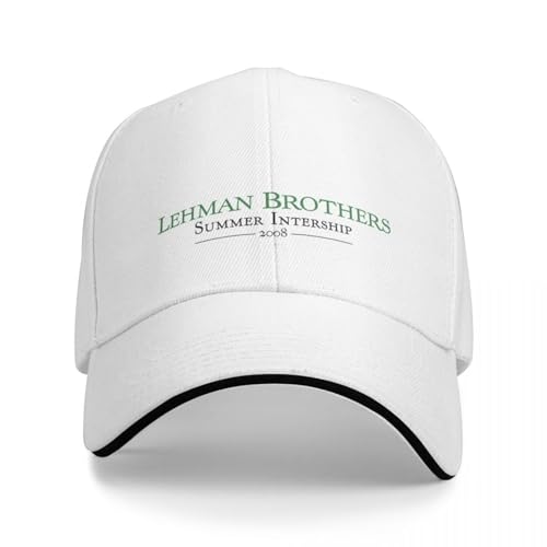 Basecap Lehman Brothers Summer Internship 2008 Baseball Cap Fashion Beach Golf Hat Damen Herren Geschenk von QFLLQLFF