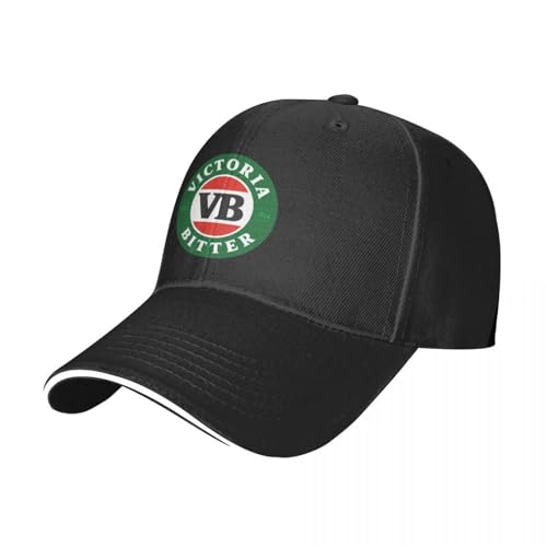 Basecap Victoria BITTER Logo Cap Baseball Cap Hip Hop Herren Hüte Damen Geschenk von QFLLQLFF
