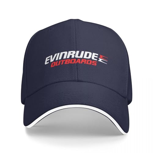 Basecap Vintage Evinrude Outboards Shirt Cap Baseball Cap Eimer Hut Flauschige Mütze Mädchen Hüte Herren von QFLLQLFF