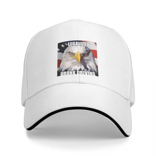 QFLLQLFF Basecap Legalize Drunk Driving Cap Baseball Cap Sonnenhut Wintermützen Mann Frauen Geschenk von QFLLQLFF