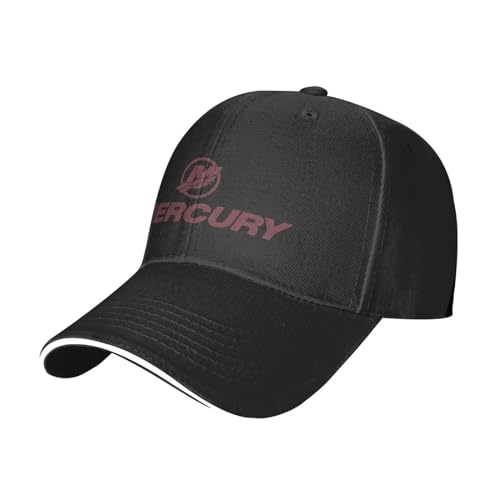QFLLQLFF Basecap Mercury Baseball Cap Mode Sonnenhut für Kinder Männer Kappe Frauen personalisierte verstellbare Hut Baseball Cap von QFLLQLFF