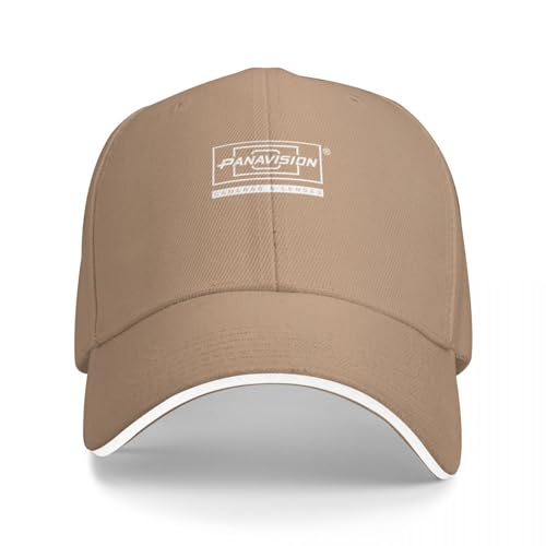 QFLLQLFF Basecap Panavision Logo Baseball Cap Trucker Cap Hüte Baseball Cap Luxus Frau Hut Herren Geschenk von QFLLQLFF